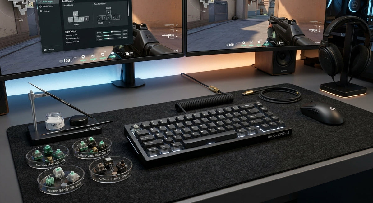 Explore our guide to Gateron Hall Effect and Rapid Trigger switches.