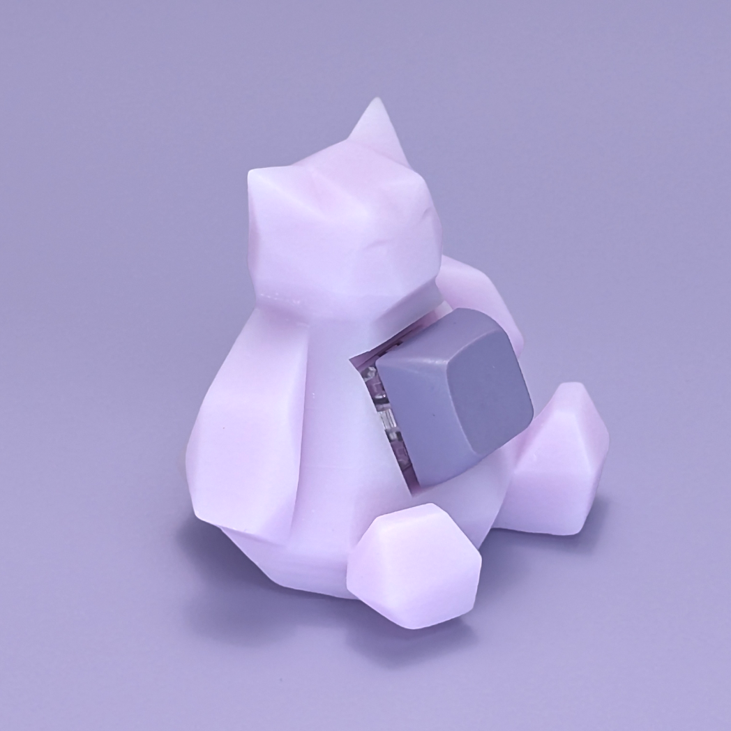 thock king pokemon mechanical keyboard switch tester collection keycap fidget snorlax