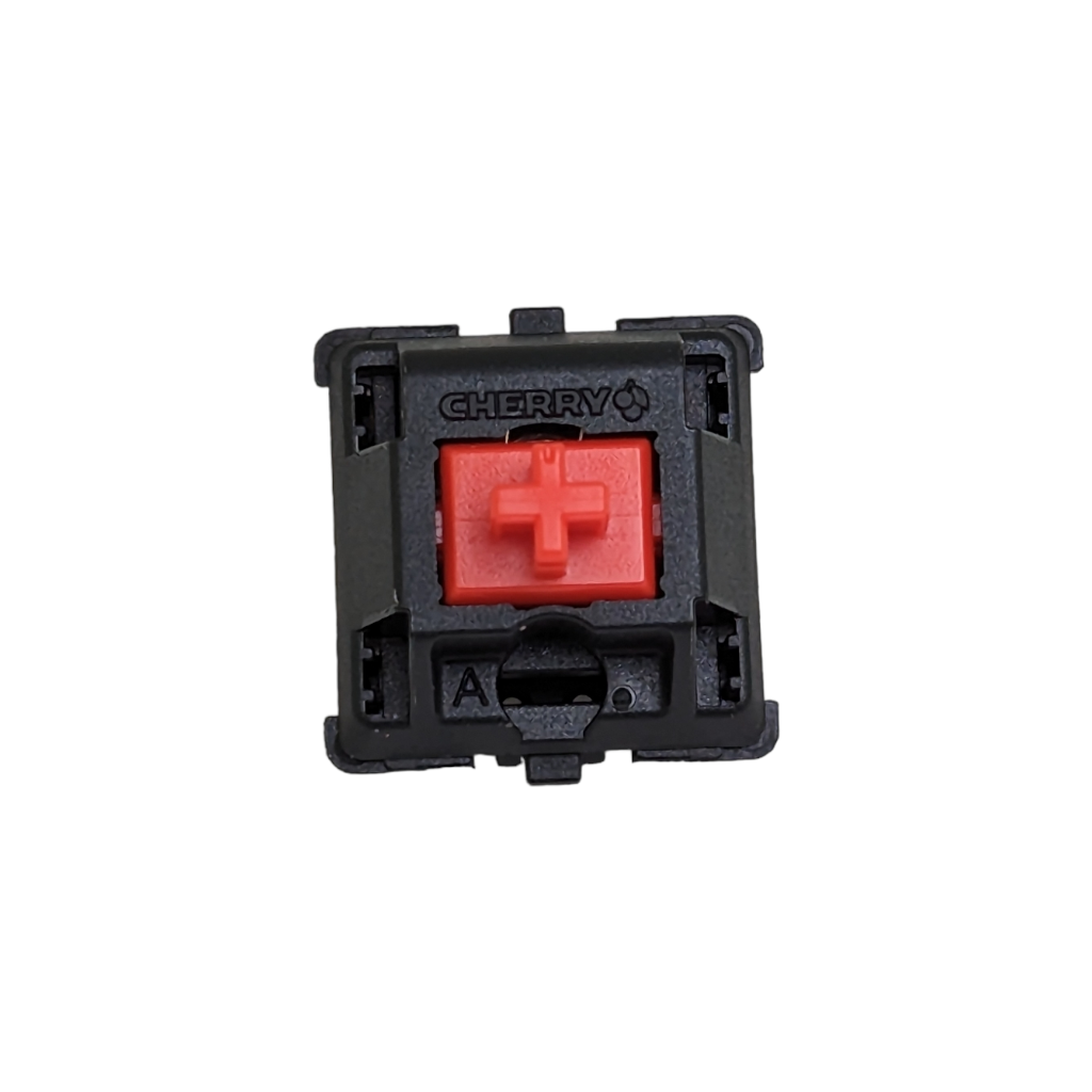 Cherry mx red black housing linear switches for mechanical keyboards for sale