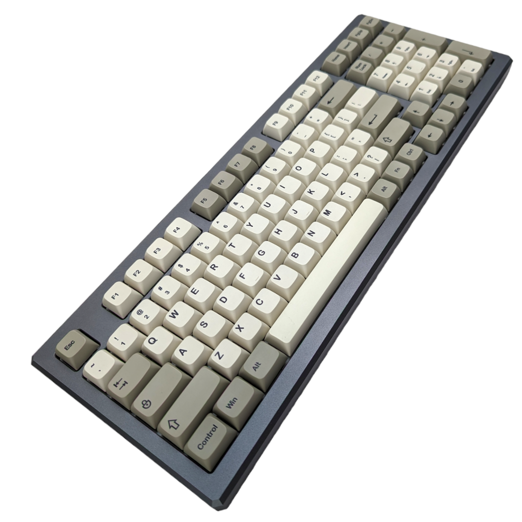 Retro PBT XDA Keycap Set (122 pcs)