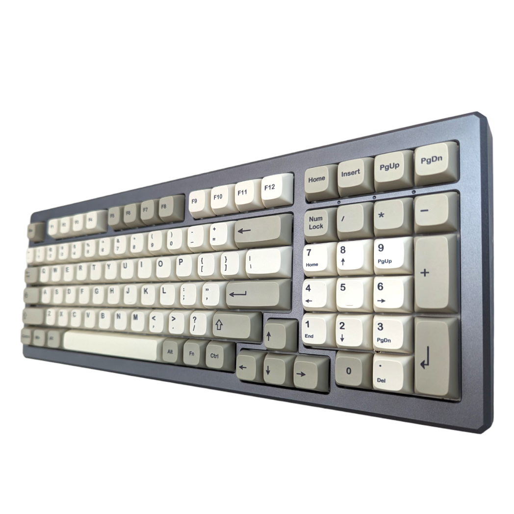 Retro PBT XDA Keycap Set (122 pcs)