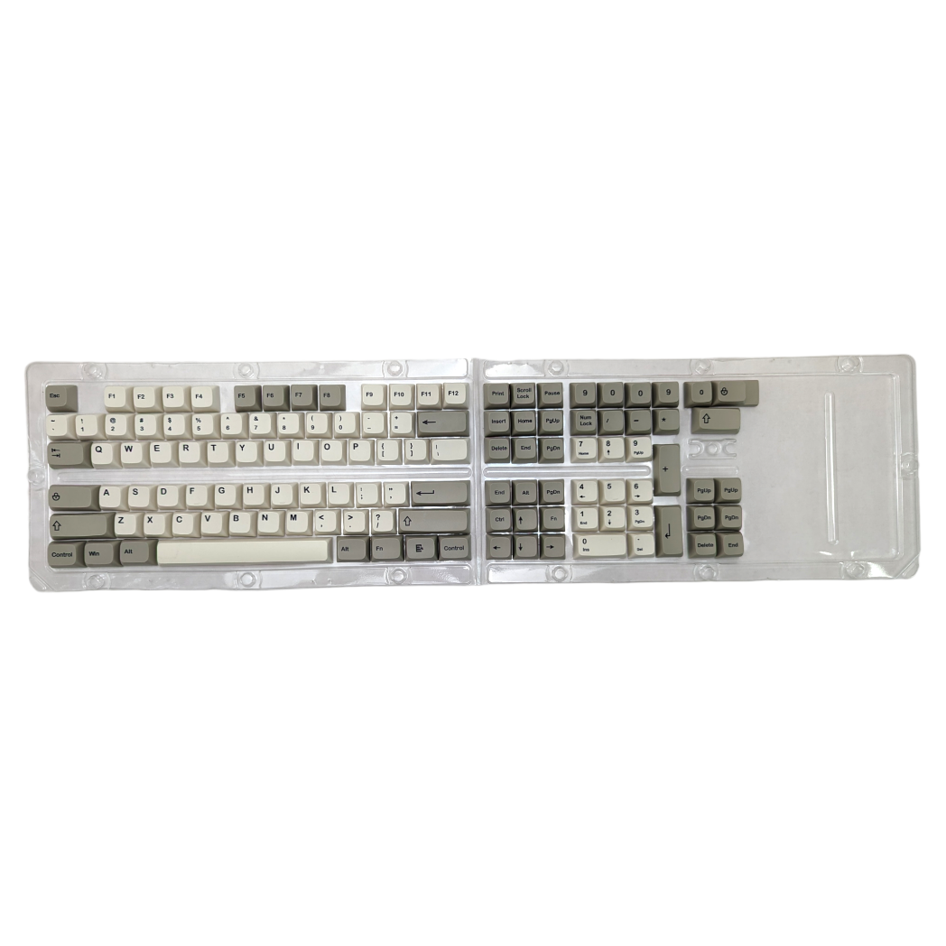 Retro PBT XDA Keycap Set (122 pcs)