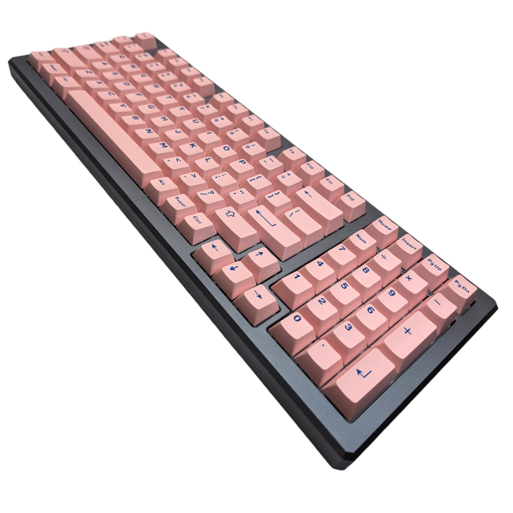 Cosmos Blue on Pink (TK-BOP) ABS Cherry MX Keycap Set for mechanical keyboards keyboard