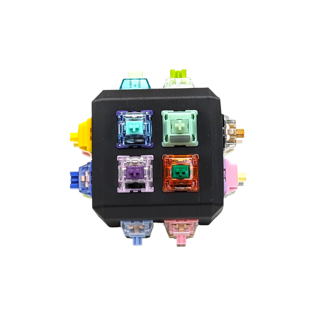 Fidget Cube XL 24x Mechanical Switch Fidget Toy – Thock King Fidget Cube XL 24x Mechanical Switch Fidget Toy – Thock King