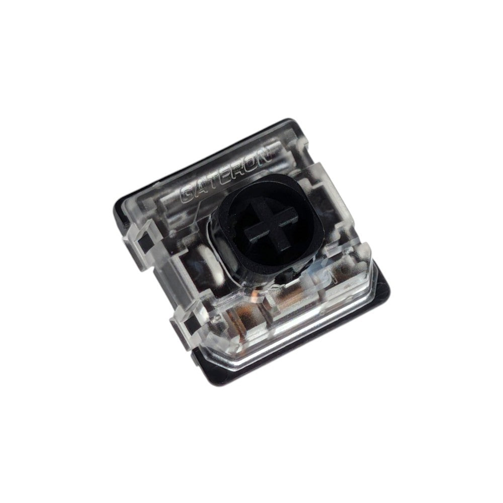 Gateron Silent Black KS-33 2.0 Low Profile Switches thock king