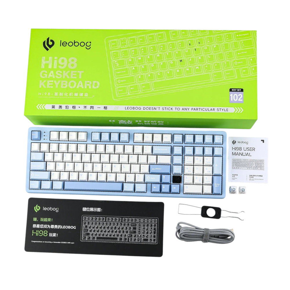 Leobog Hi98C Pro Wireless 98% Mechanical Keyboard