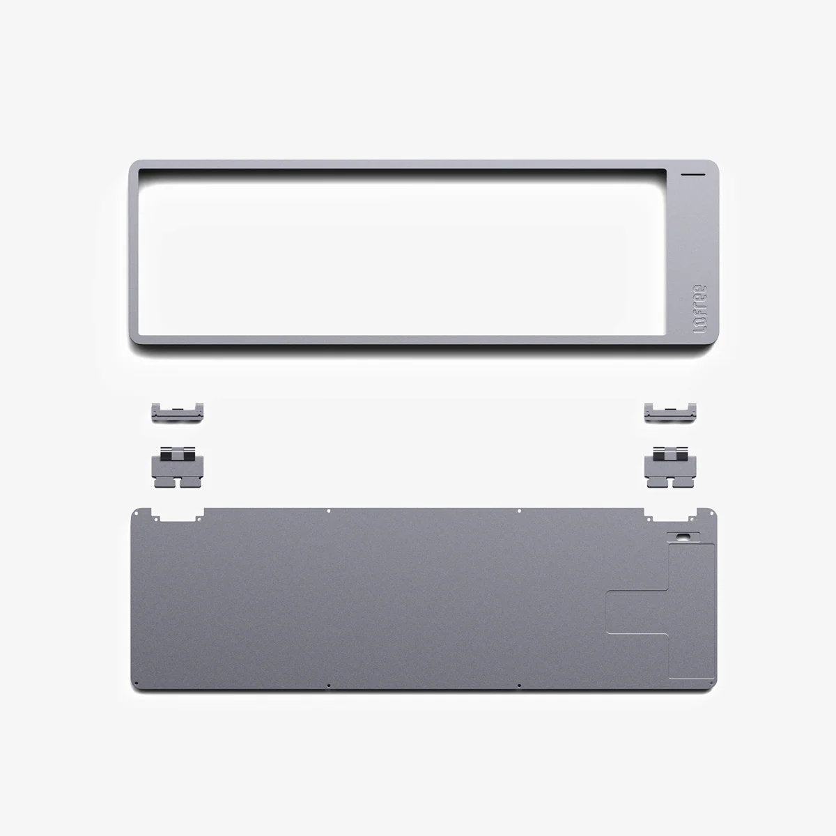 Lofree Flow 2 68 Wireless 65% Low Profile Mechanical Keyboard thock king metal frame