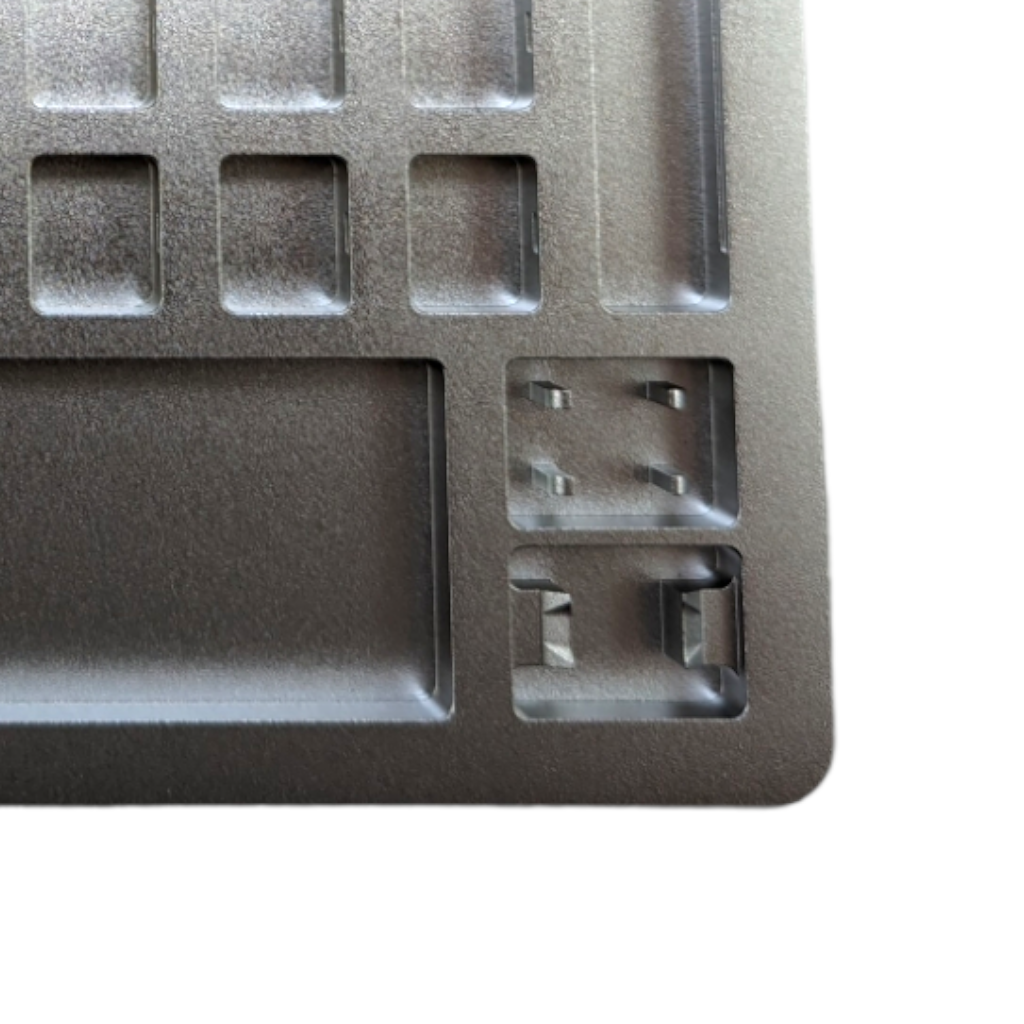 Lubing station for mechanical keyboard switches aluminum cnc thock king
