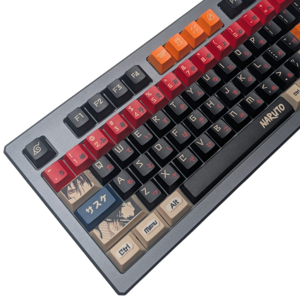 Legend of the Hidden Leaf Shinobi Cherry MX Keycap Set