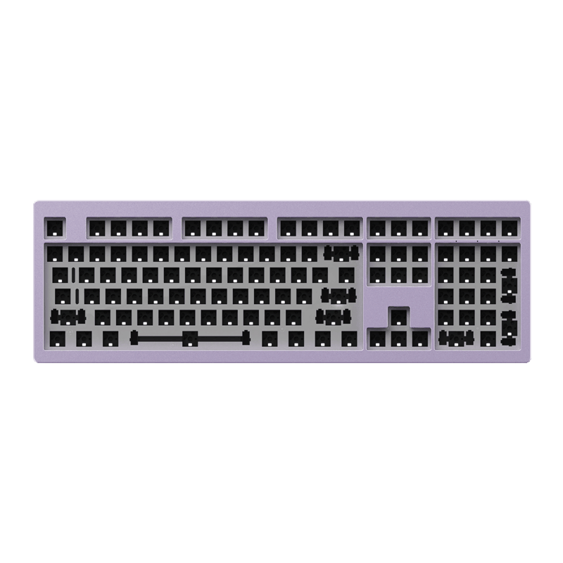 Monsgeek M5W Full-Sized Wireless Mechanical Keyboard purple main