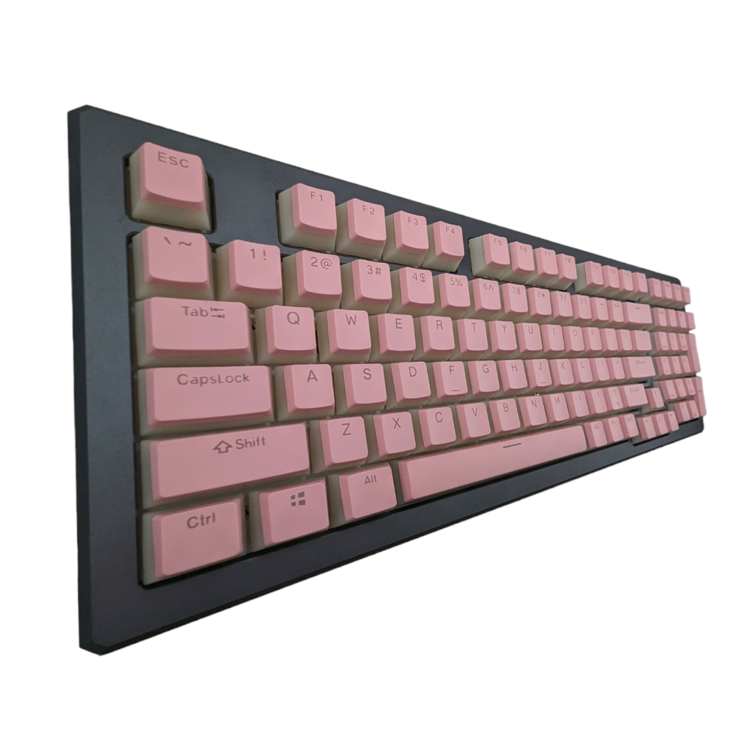 Pink Pudding PBT Keycap Set (61/78/87/96/100/104/108)