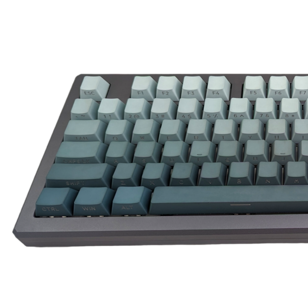 green color scale rainbow keycap keycaps set mechanical keyboard keyboard