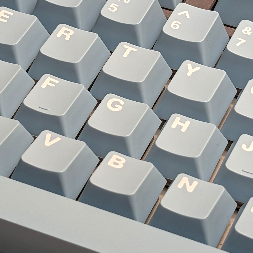 Lavender Sky ABS Cherry MX Keycap Set (1 30pcs)