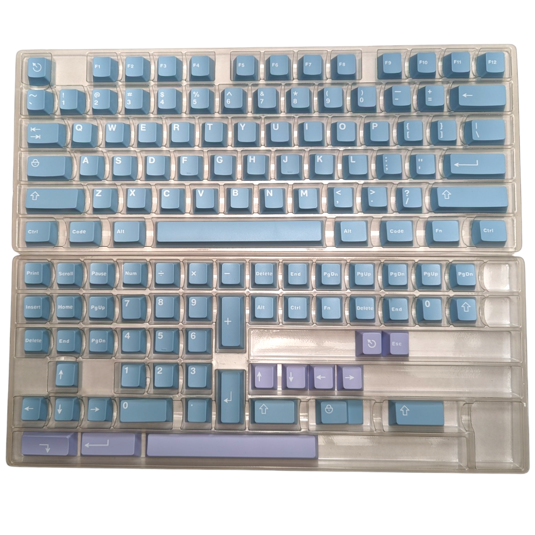 Lavender Sky ABS Cherry MX Keycap Set (1 30pcs)