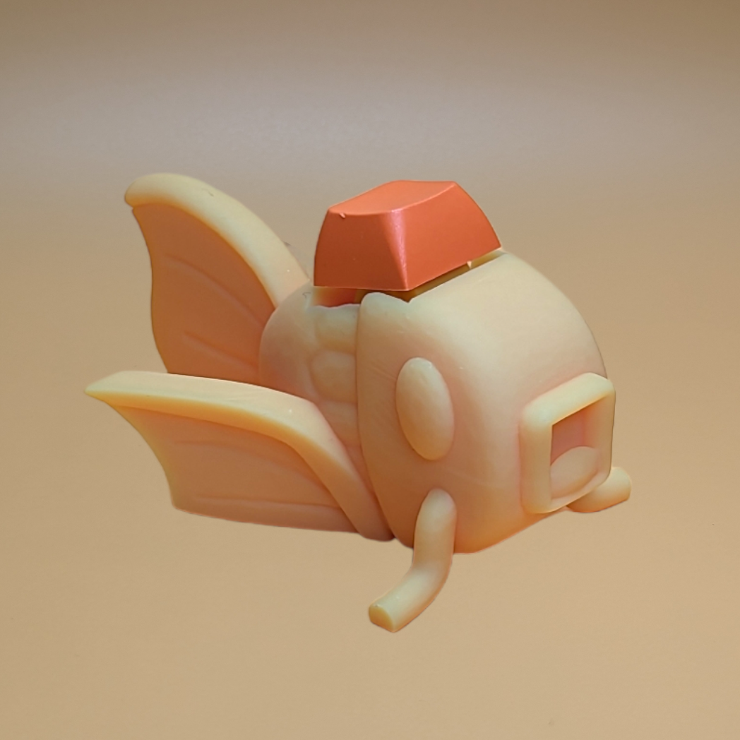 pokemon magicarp Pocket Monster 3D Resin Mechanical Switch Tester