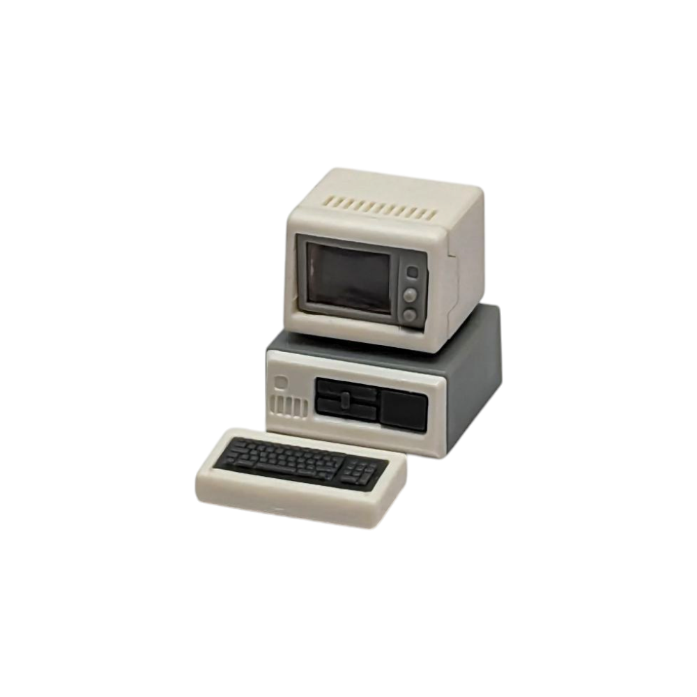 Retro Mac Computer Artisan Keycap for mx mechanical keyboards