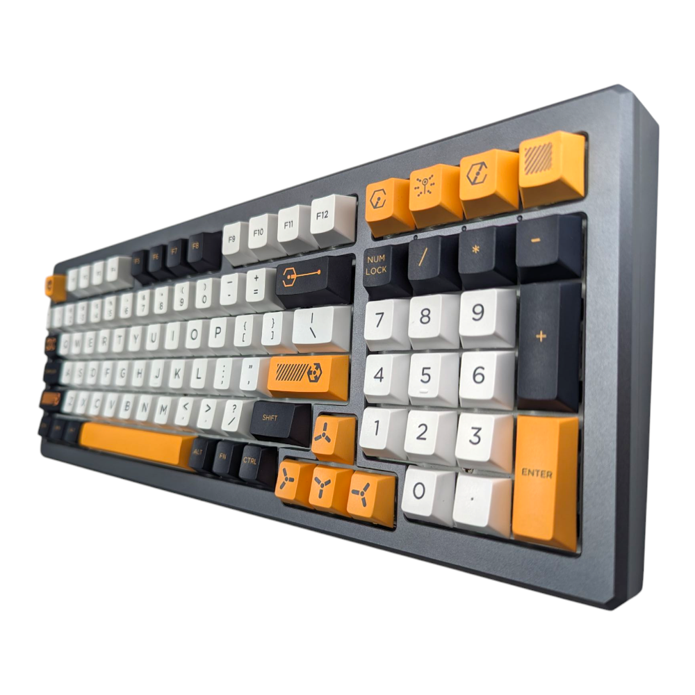 Toxic PBT XDA Keycap Set for mechanical keyboard keyboards for sale