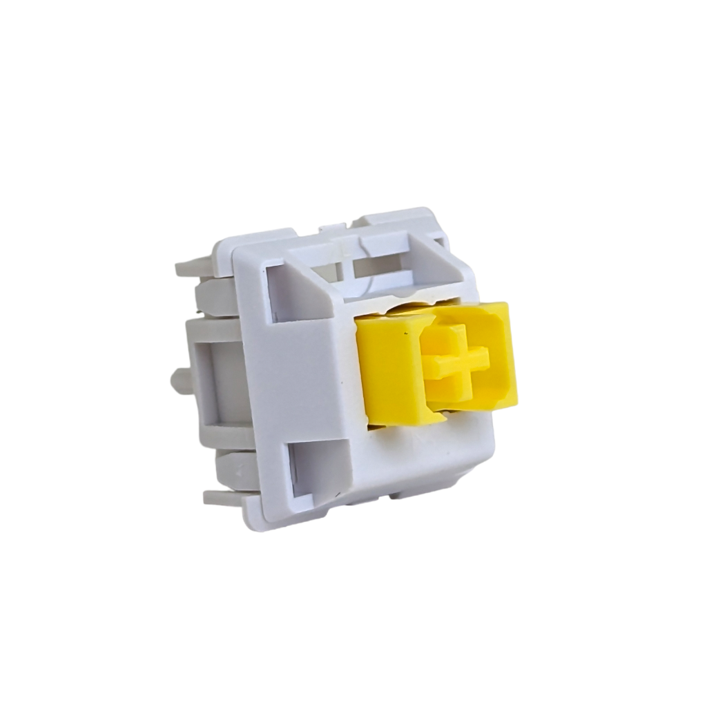 WS Wuque Studio Yellow Linear Switches