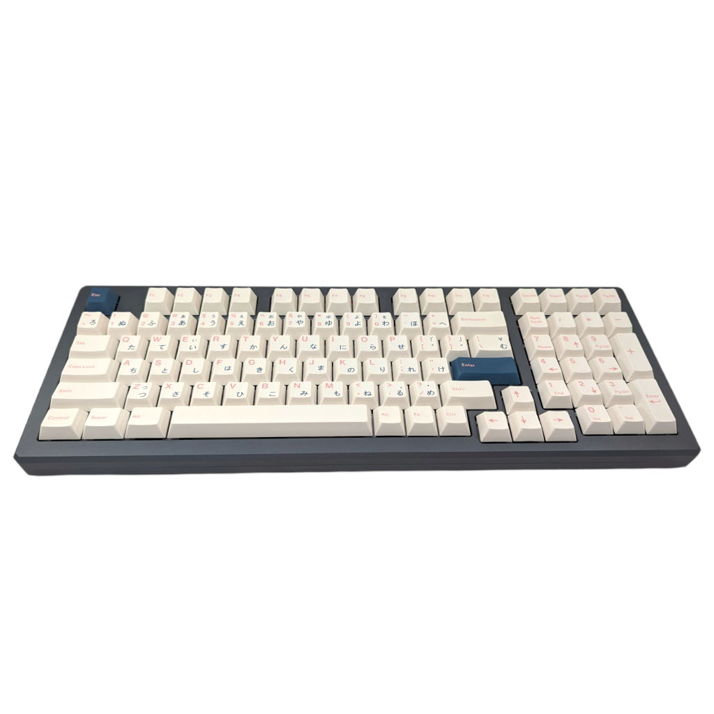 Thock King pink on white cherry mx keycap keycaps set for mechanical custom keyboard keyboards 