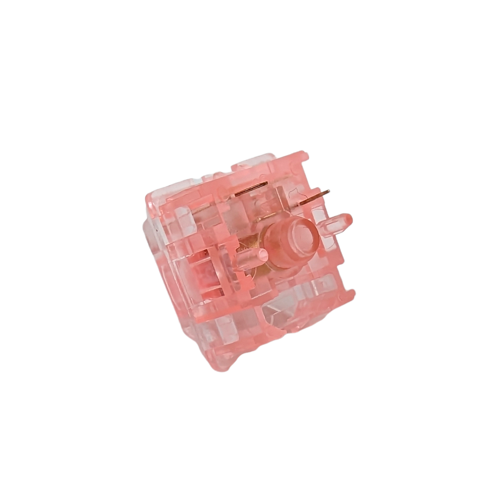 ktt strawberry linear switch switches for mechanical keyboard keyboards