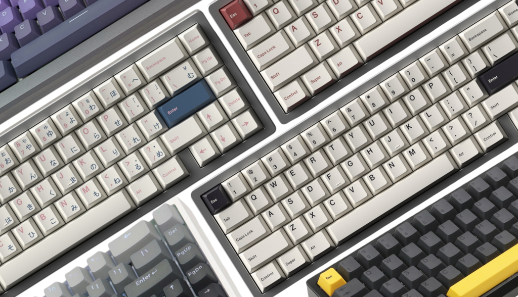 What are the different types of mechanical keyboard keycap profiles?