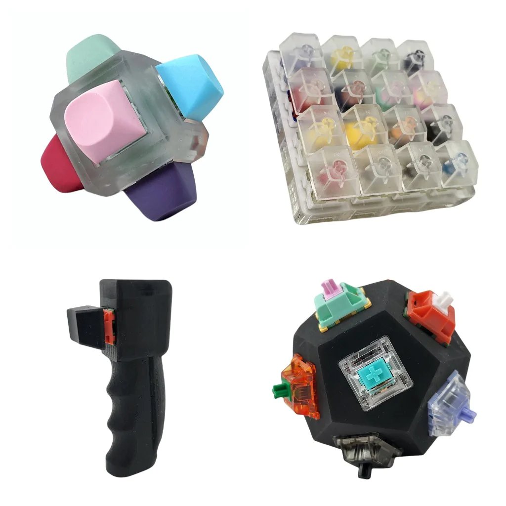 Mechanical keyboard switch switches tester fidget toy keycaps
