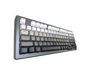 Shades of Gray Scale PBT OEM Keycap Set (RGB shine through)