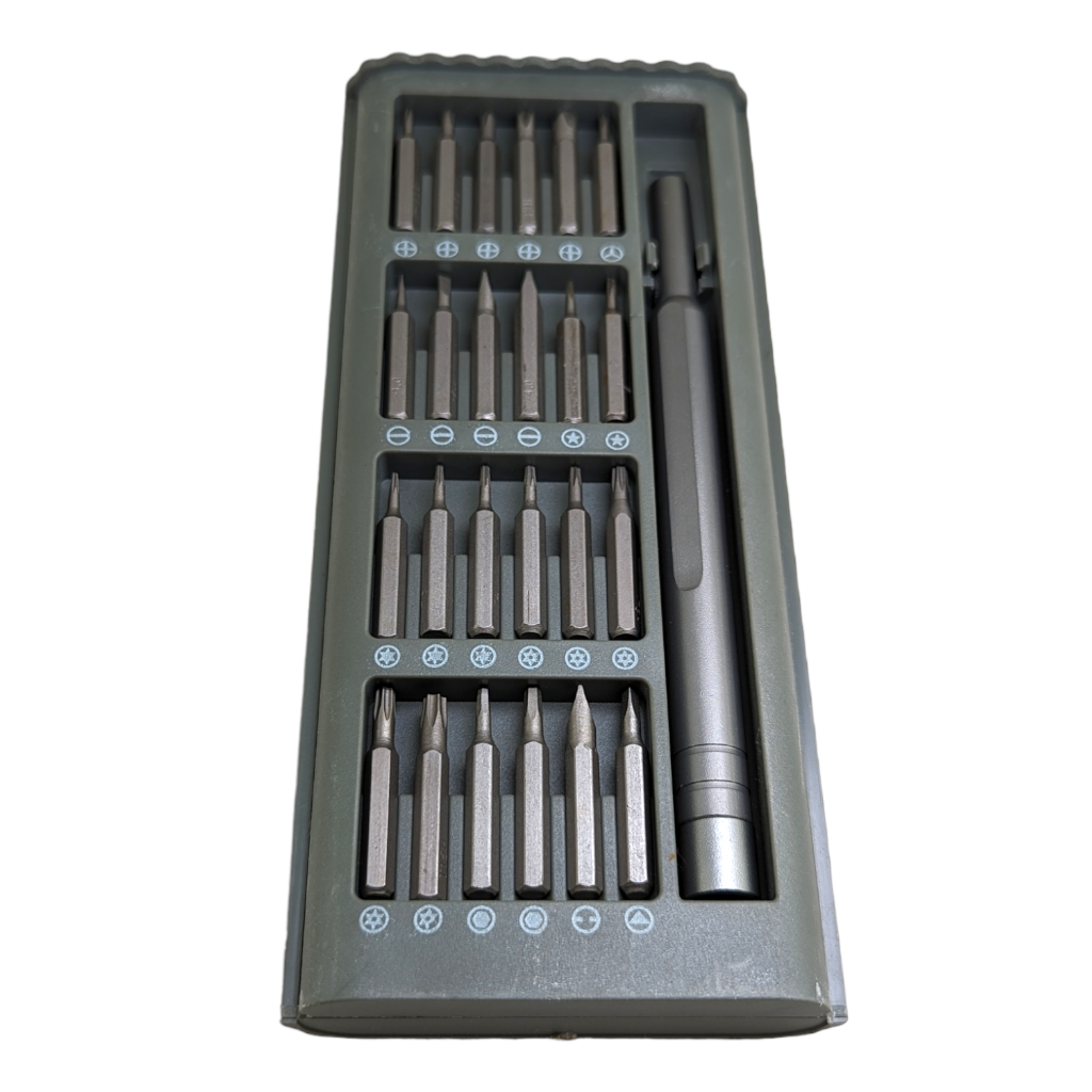 24 in one thock king screw bit screwdriver set for mechanical keyboards