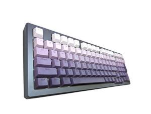 Purple Haze Rainbow PBT OEM Keycap Set (RGB shine through)