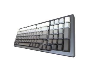 Shades of Gray Scale PBT OEM Keycap Set (RGB shine through)