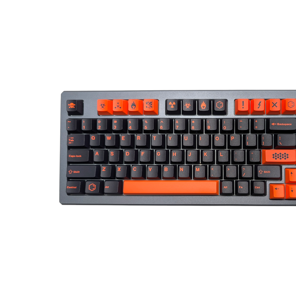 Top-down view of the 152-key "Apex Ignition" set, displaying full layout compatibility.