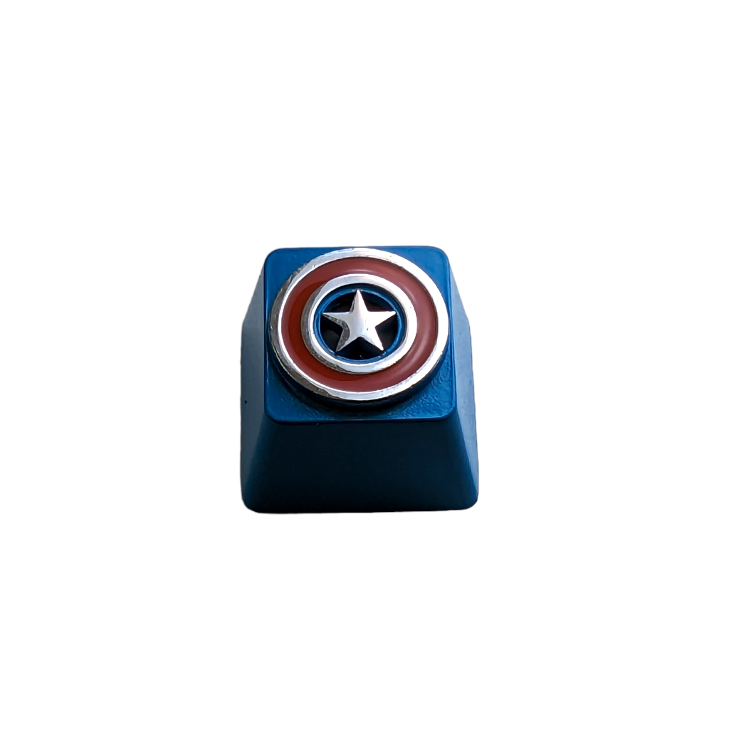 Captan America mechanical keyboard keyboards metal keycap for sale