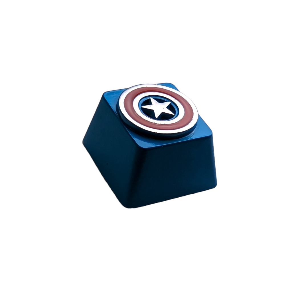 Captan America mechanical keyboard keyboards metal keycap for sale