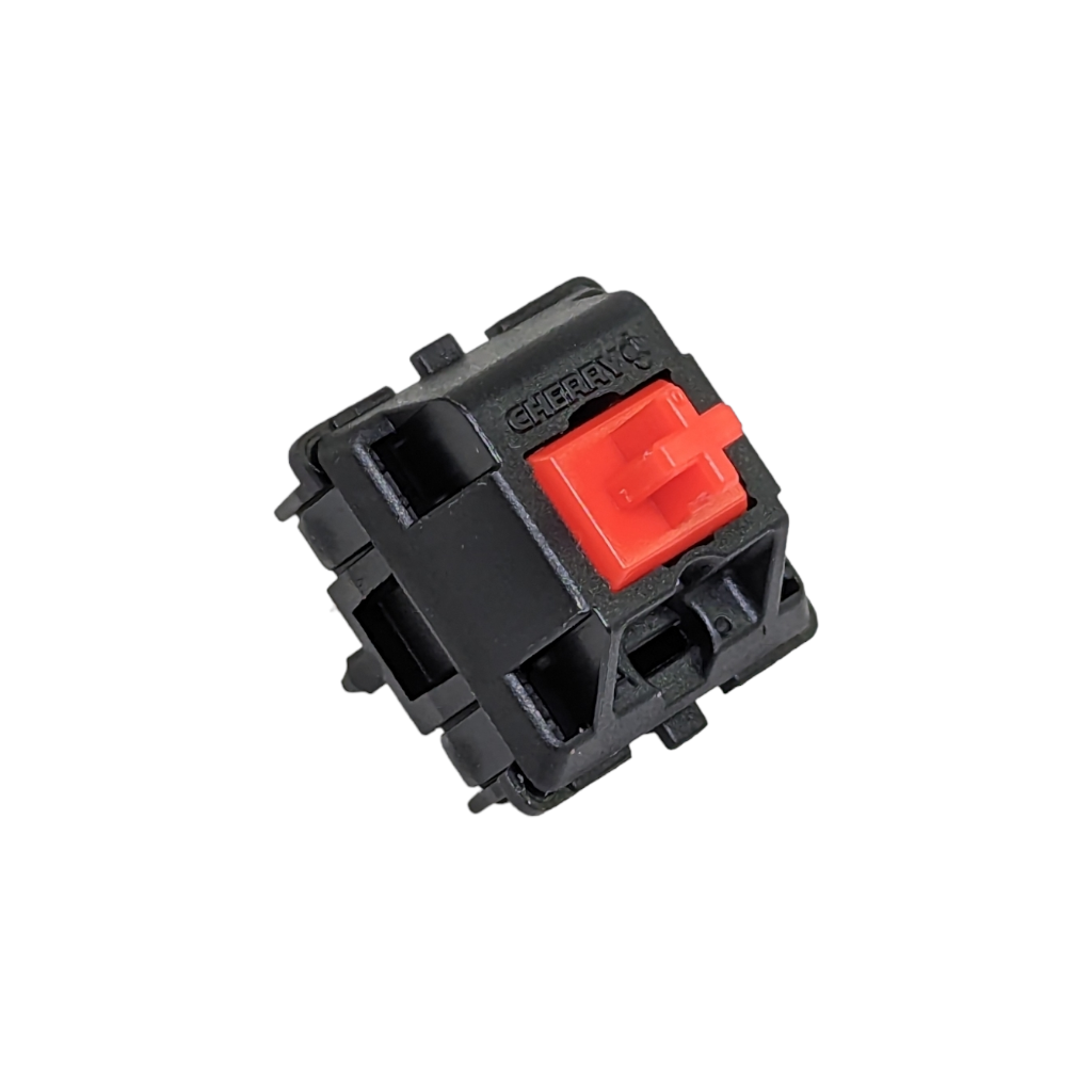 Cherry mx red black housing linear switches for mechanical keyboards online