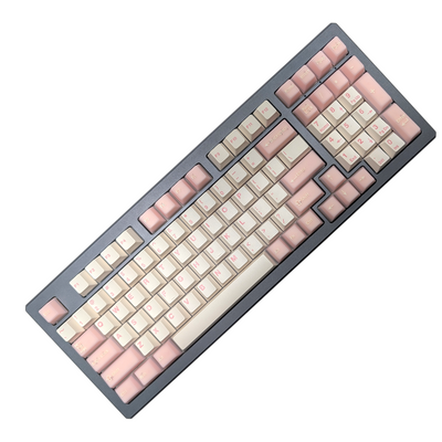 High-quality "Cloud Candy" keycaps in Cherry MX profile