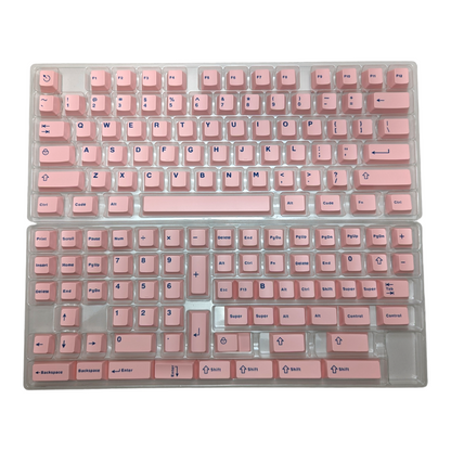Cosmos Blue on Pink (TK-BOP) ABS Cherry MX Keycap Set for mechanical keyboards keyboard