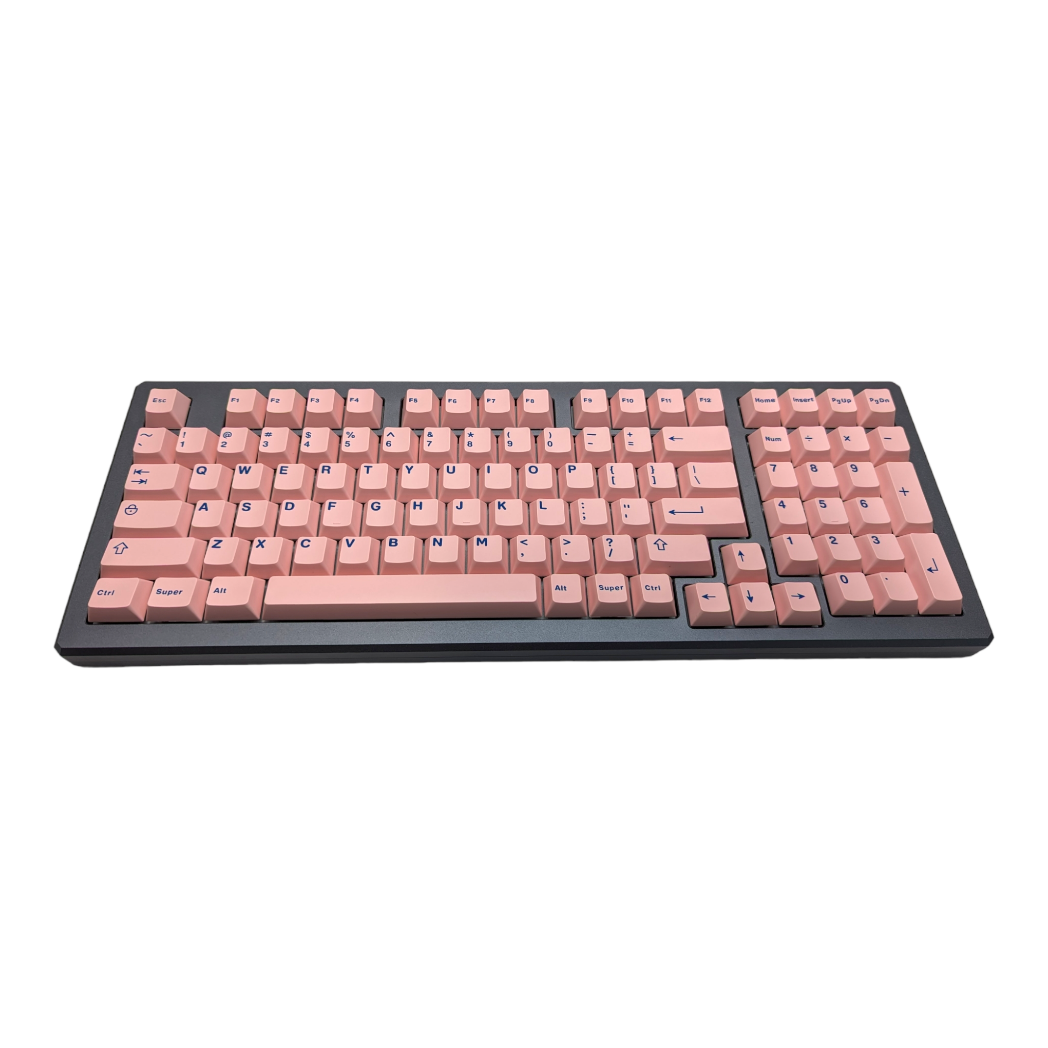 Cosmos Blue on Pink (TK-BOP) ABS Cherry MX Keycap Set for mechanical keyboards keyboard