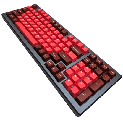 Crimson Star PBT Cherry MX Keycap Set 167 pcs for mechanical keyboard keyboards