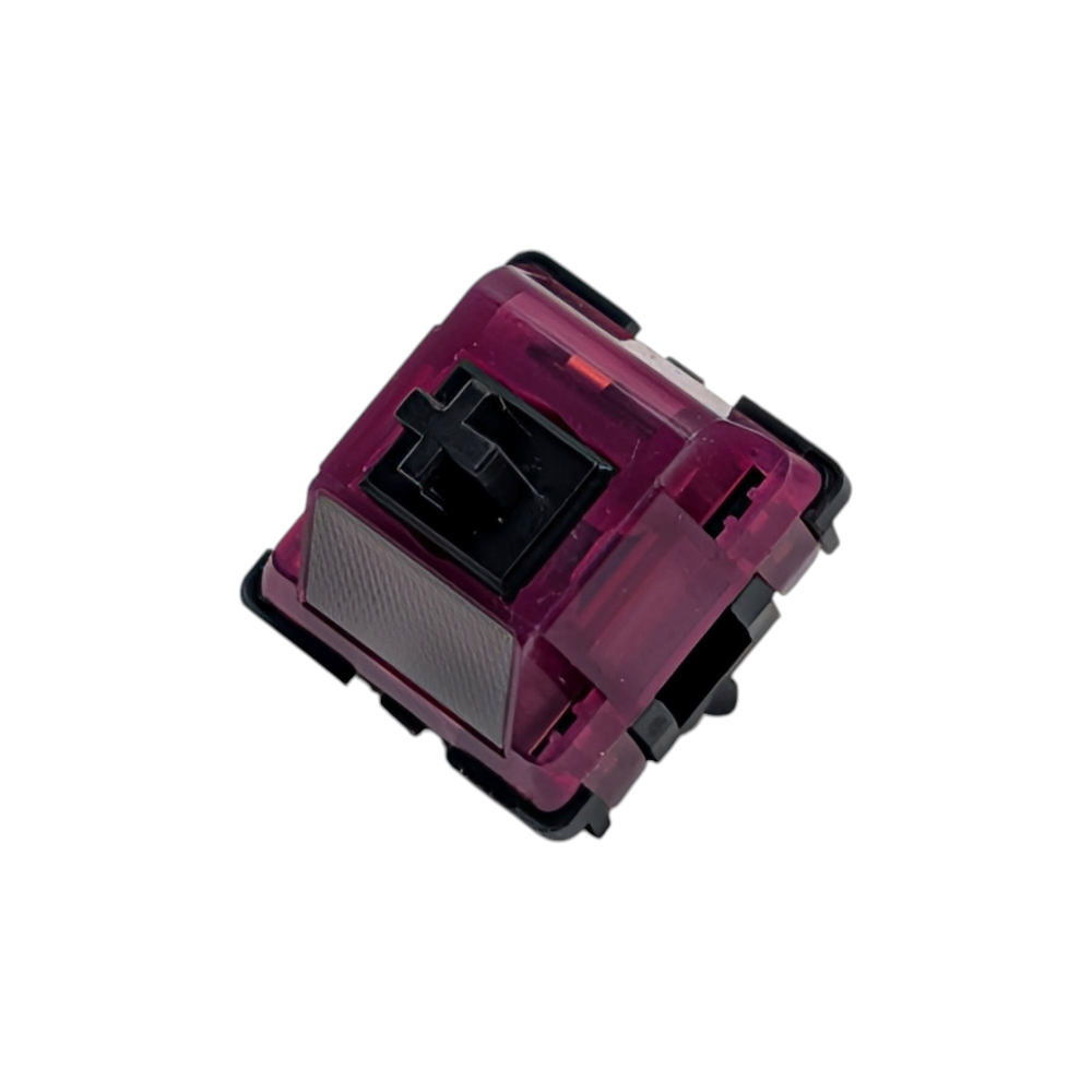 Durock Black Lotus Linear Switches for mechanical keyboards