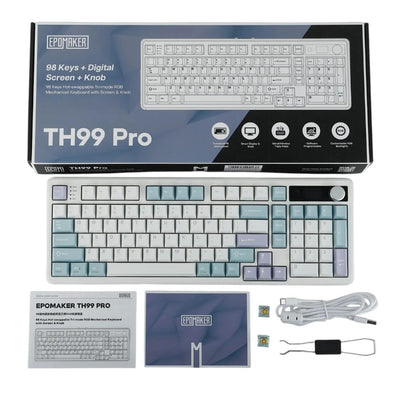 Epomaker TH99 PRO 96% Wireless Mechanical Keyboard what in the box