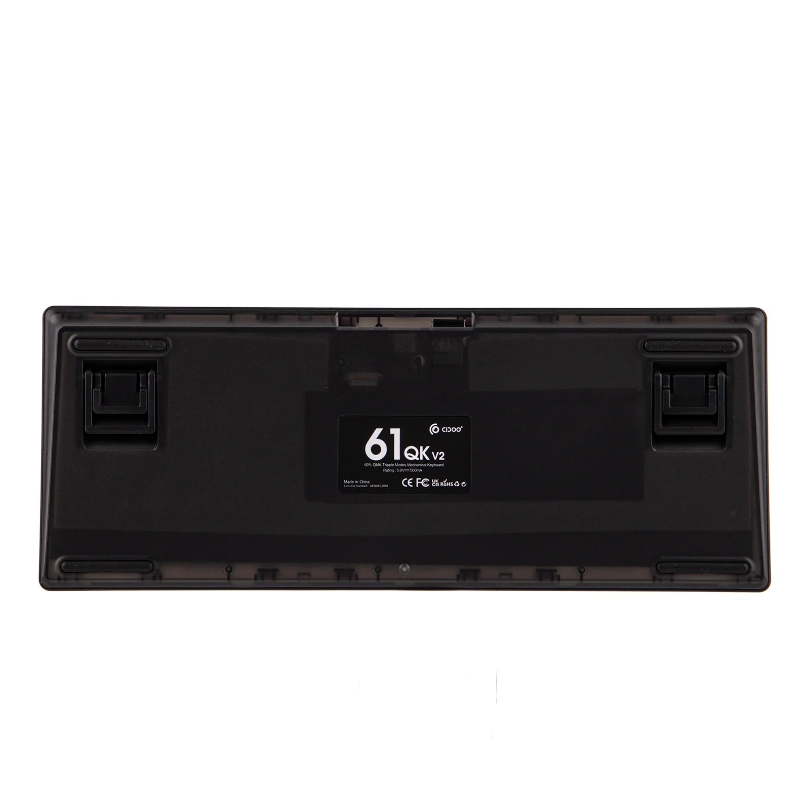 CIDOO QK61 V2 by EPOMAKER&nbsp; is a custom mechanical keyboard featuring a space-saving 60% compact layout