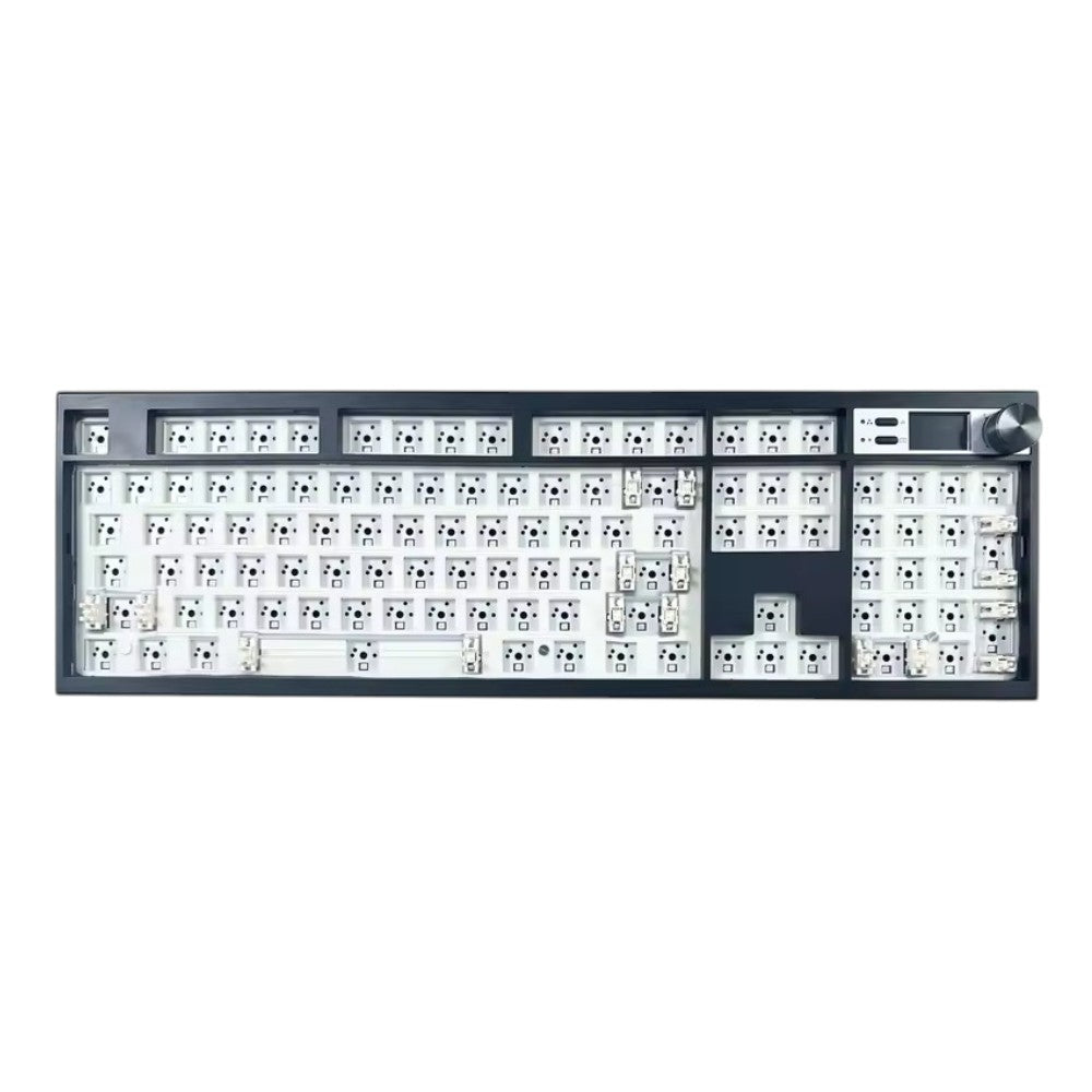GMK104 100% Tri-Mode Wireless Mechanical Keyboard in black online keyboard vendor located in California US