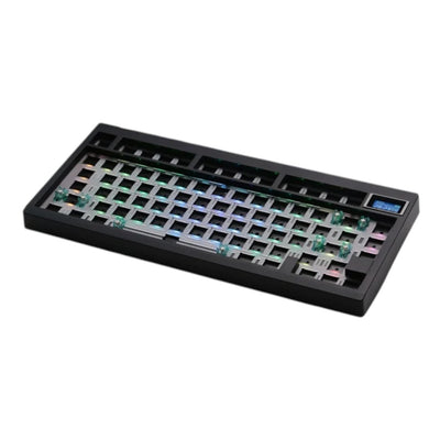 GMK81 75% Tri-Mode Wireless Mechanical Keyboard w/ LCD Screen top view