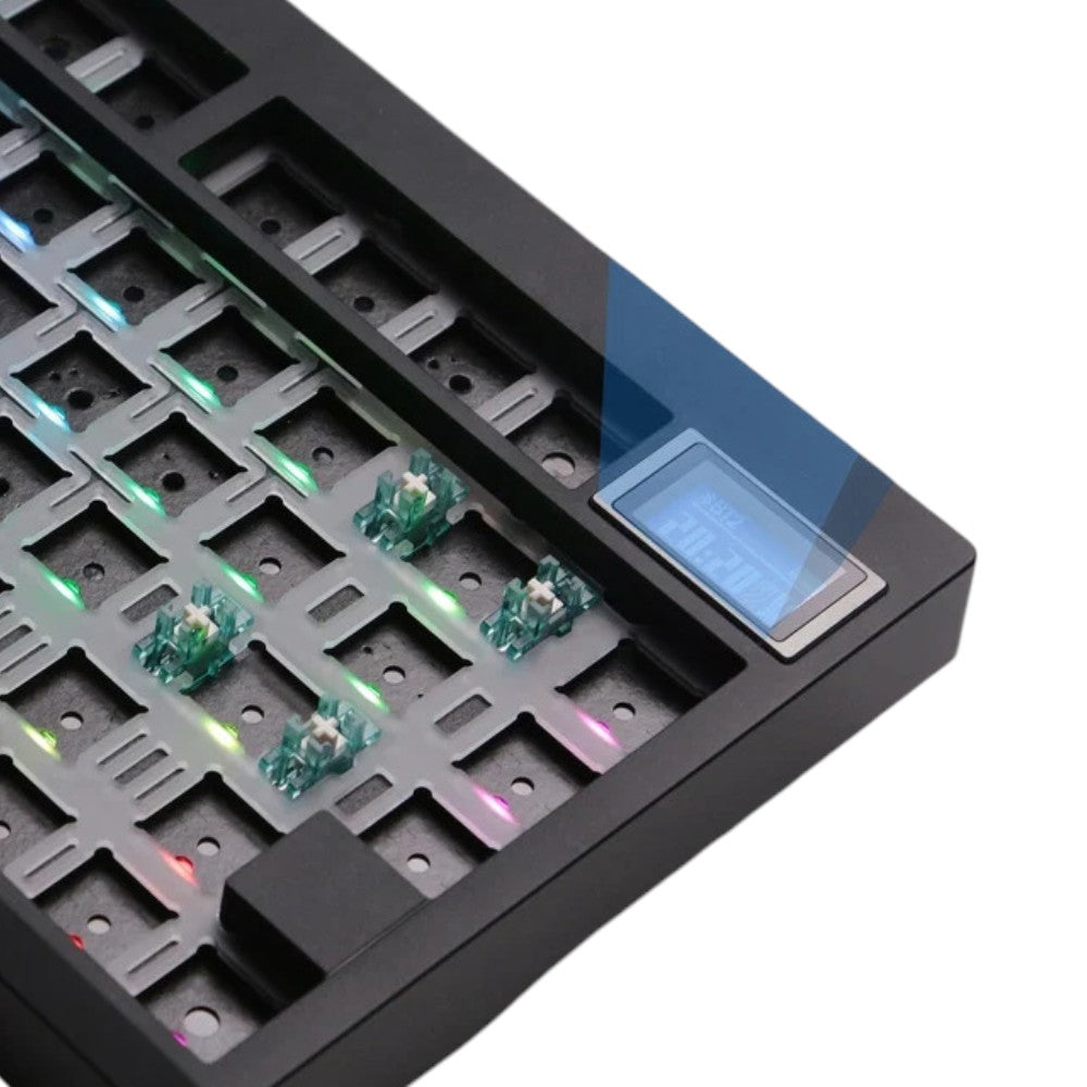 GMK81 75% Tri-Mode Wireless Mechanical Keyboard w/ LCD Screen