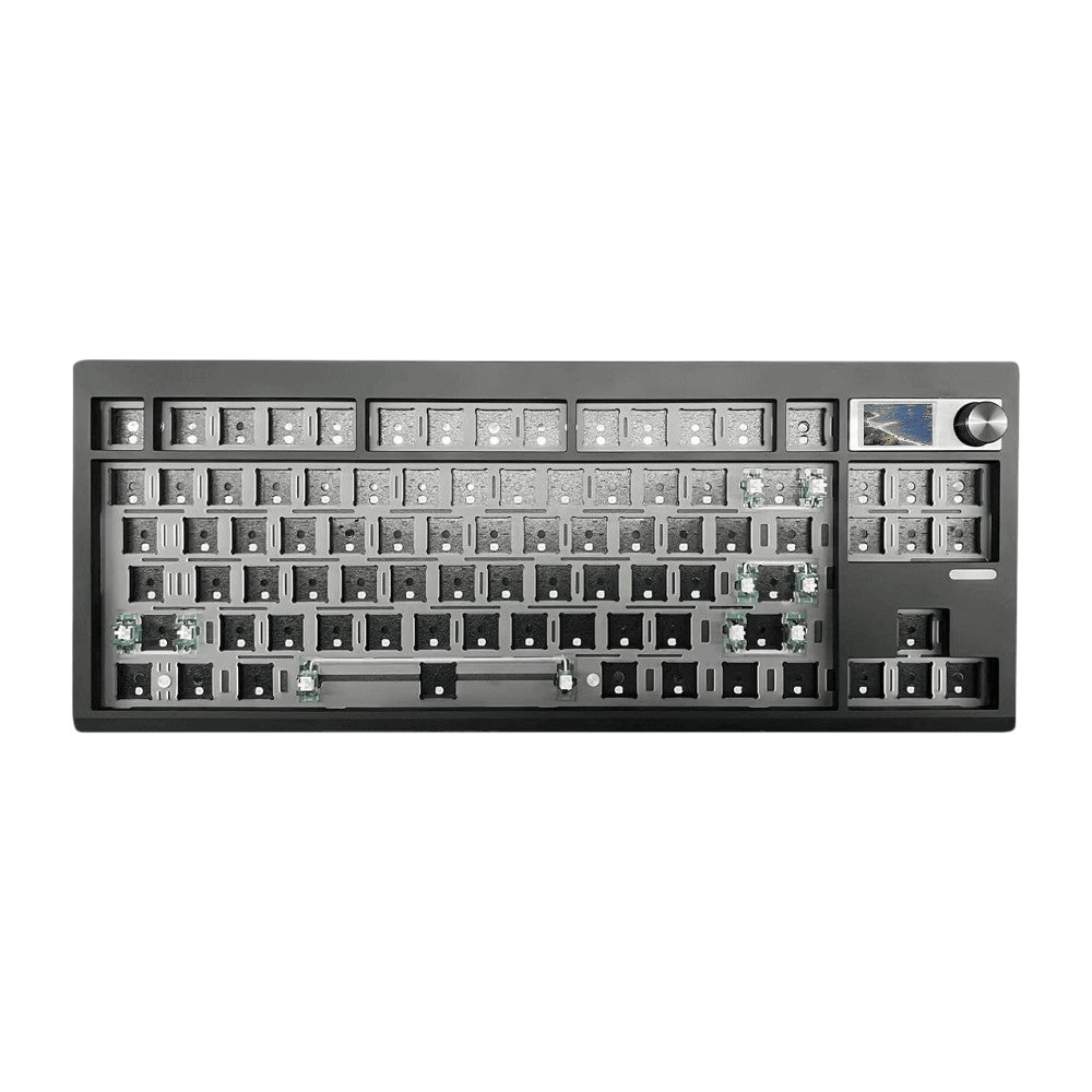 GMK87 TKL 80% Tri-Mode Wireless Mechanical Keyboard in black