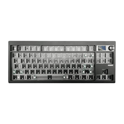 GMK87 TKL 80% Tri-Mode Wireless Mechanical Keyboard in black
