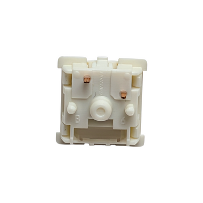 Fast Gateron Smoothie linear switches for gaming keyboards, featuring a long pole stem for a crisp bottom-out sound and feel.