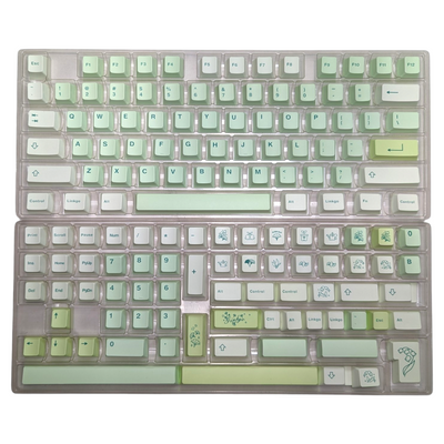 Ginko Garden Cherry MX Keycap Set (1 42pcs) mint green for mechanical keyboards