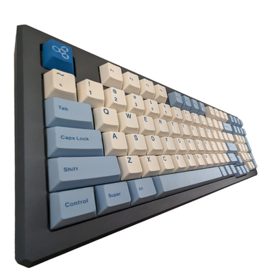 hydrogen H2o tk blue cherry mx pbt keycap set thock king for sale online