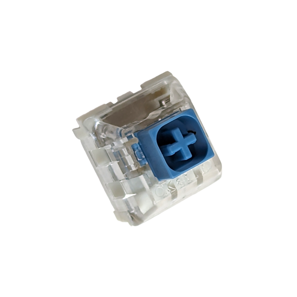 Kailh Pale Blue Clicky Switches for mechanical keyboards